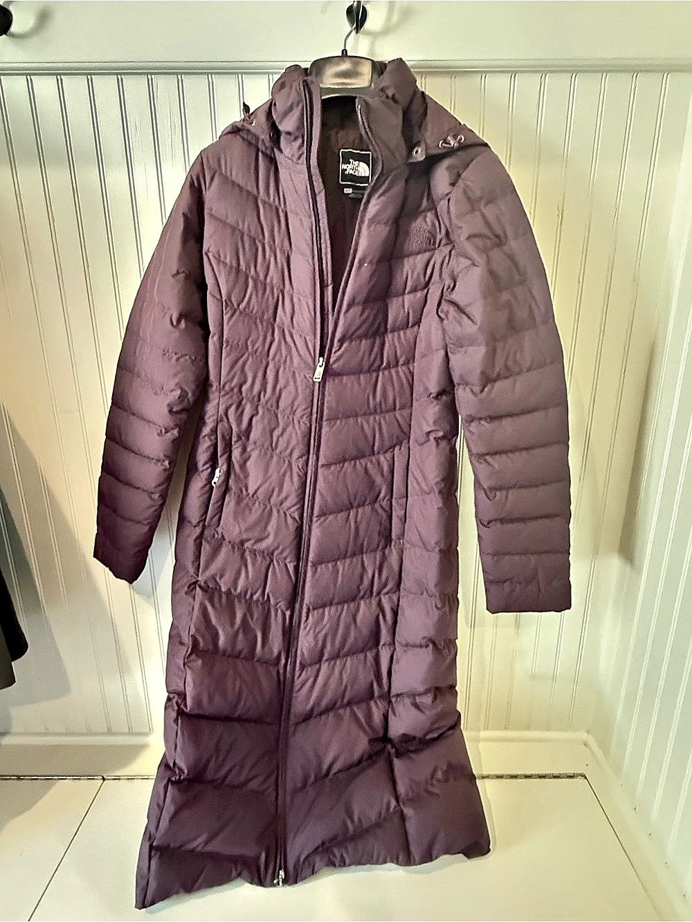 The North Face Metropolis Parka Women's Long Puffer Purple XS